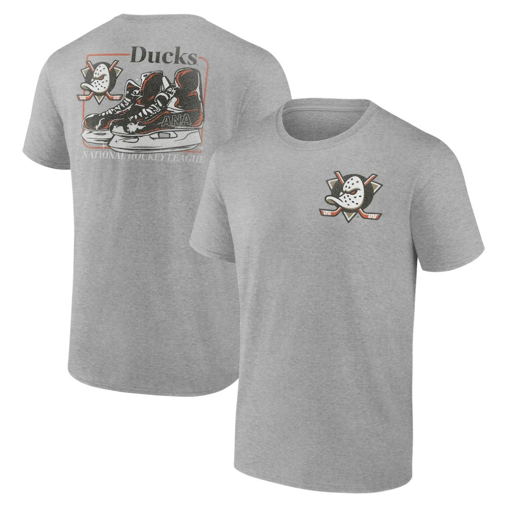 Anaheim Ducks Glory Skates T-Shirt - Heather Gray - NHL 202742466