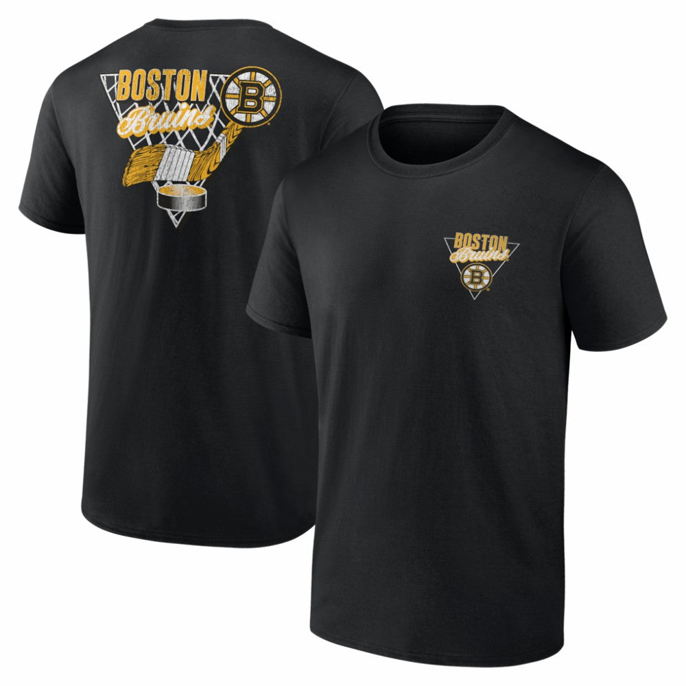 Boston Bruins Net Slap T-Shirt - Black - NHL 202742468