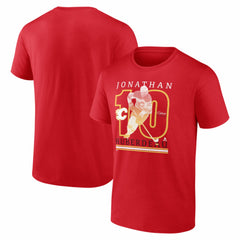 Jonathan Huberdeau Calgary Flames Player Show T-Shirt - Red - NHL 202742479