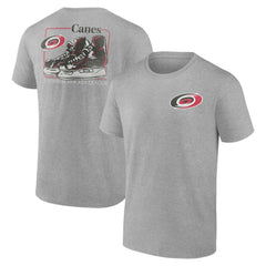 Carolina Hurricanes Glory Skates T-Shirt - Heather Gray - NHL 202742490