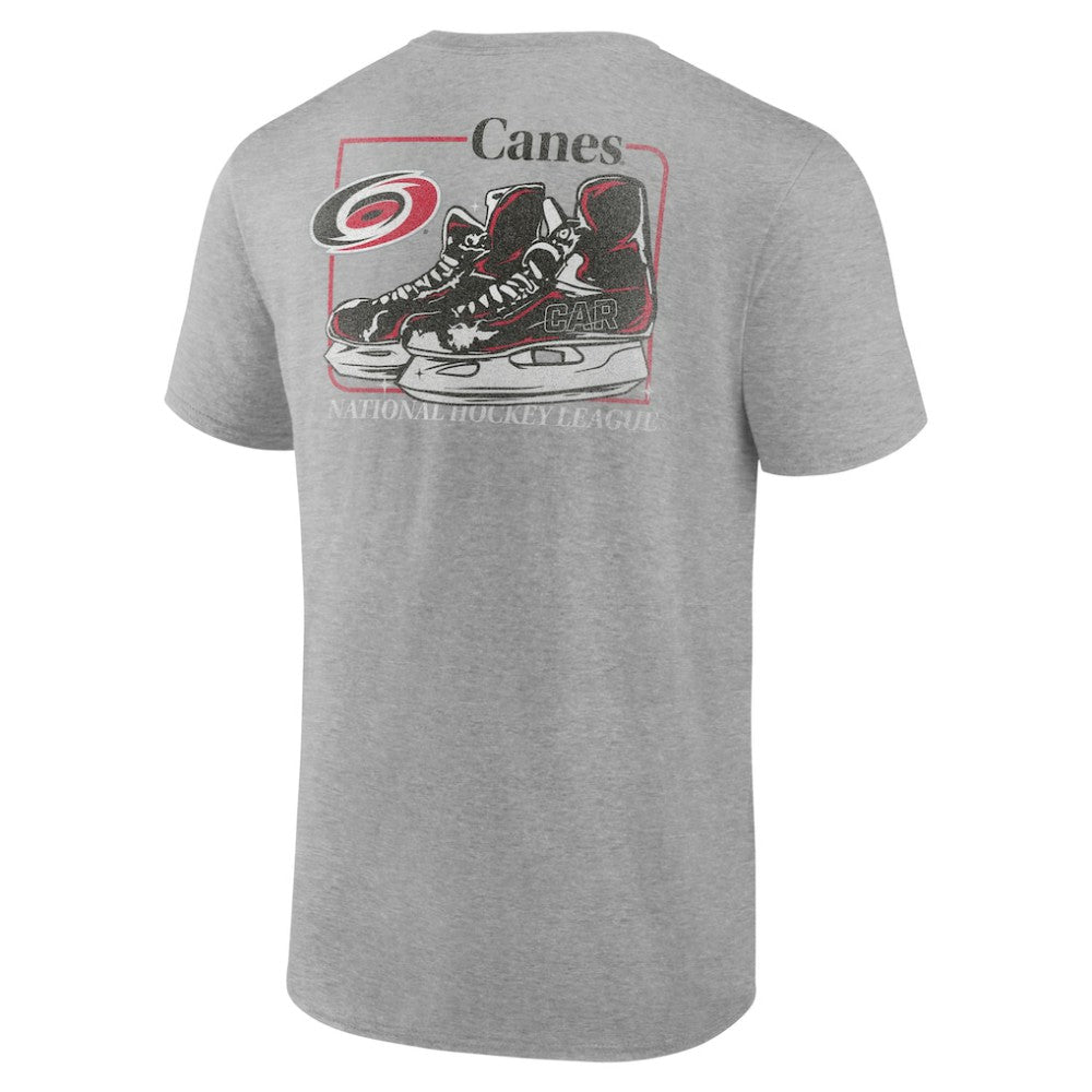 Carolina Hurricanes Glory Skates T-Shirt - Heather Gray - NHL 202742490