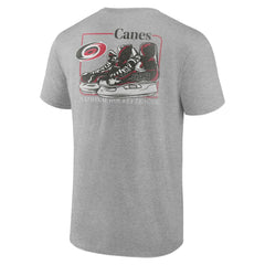 Carolina Hurricanes Glory Skates T-Shirt - Heather Gray - NHL 202742490