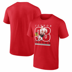 Connor Bedard Chicago Blackhawks Player Show T-Shirt - Red - NHL 202742491