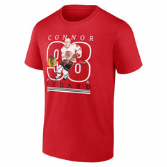 Connor Bedard Chicago Blackhawks Player Show T-Shirt - Red - NHL 202742491