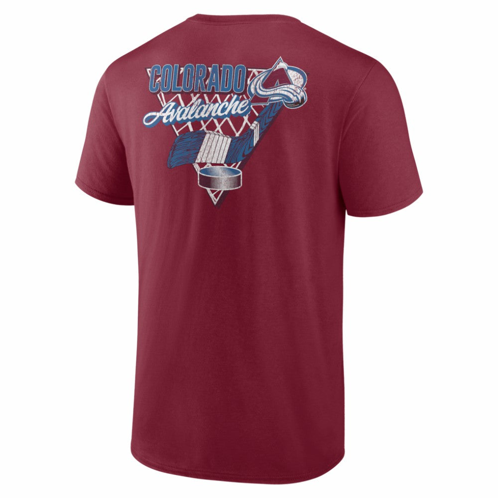 Colorado Avalanche Net Slap T-Shirt - Burgundy - NHL 202742499
