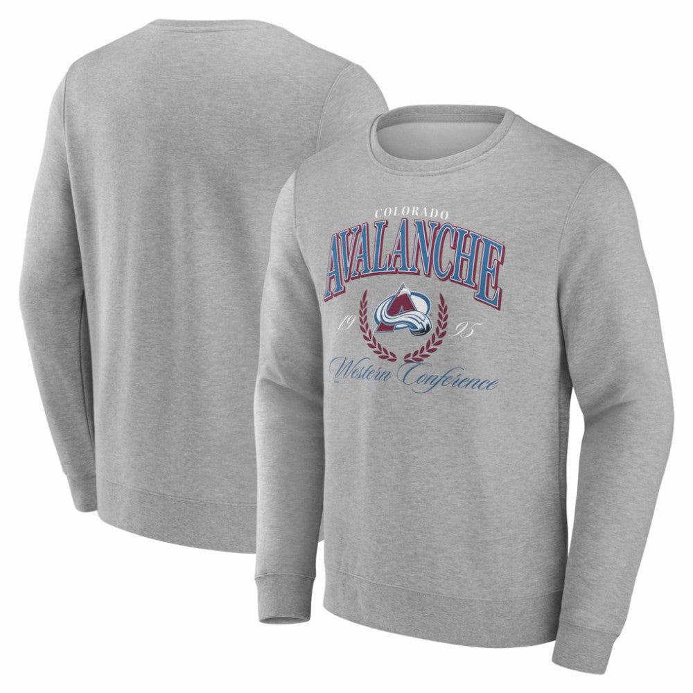 Colorado Avalanche Reign Supreme Pullover Sweatshirt - Gray - NHL 202742501