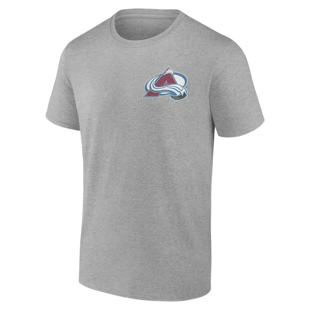 Colorado Avalanche Glory Skates T-Shirt - Heather Gray - NHL 202742502