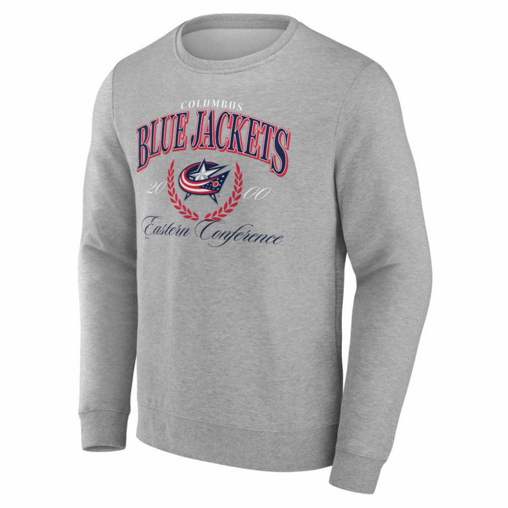 Columbus Blue Jackets Reign Supreme Pullover Sweatshirt - Gray - NHL 202742507