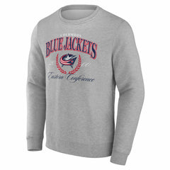 Columbus Blue Jackets Reign Supreme Pullover Sweatshirt - Gray - NHL 202742507