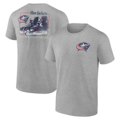 Columbus Blue Jackets Glory Skates T-Shirt - Heather Gray - NHL 202742508