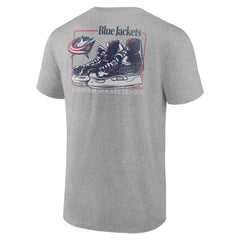 Columbus Blue Jackets Glory Skates T-Shirt - Heather Gray - NHL 202742508