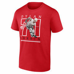 Dylan Larkin Detroit Red Wings Player Show T-Shirt - Red - NHL 202742514
