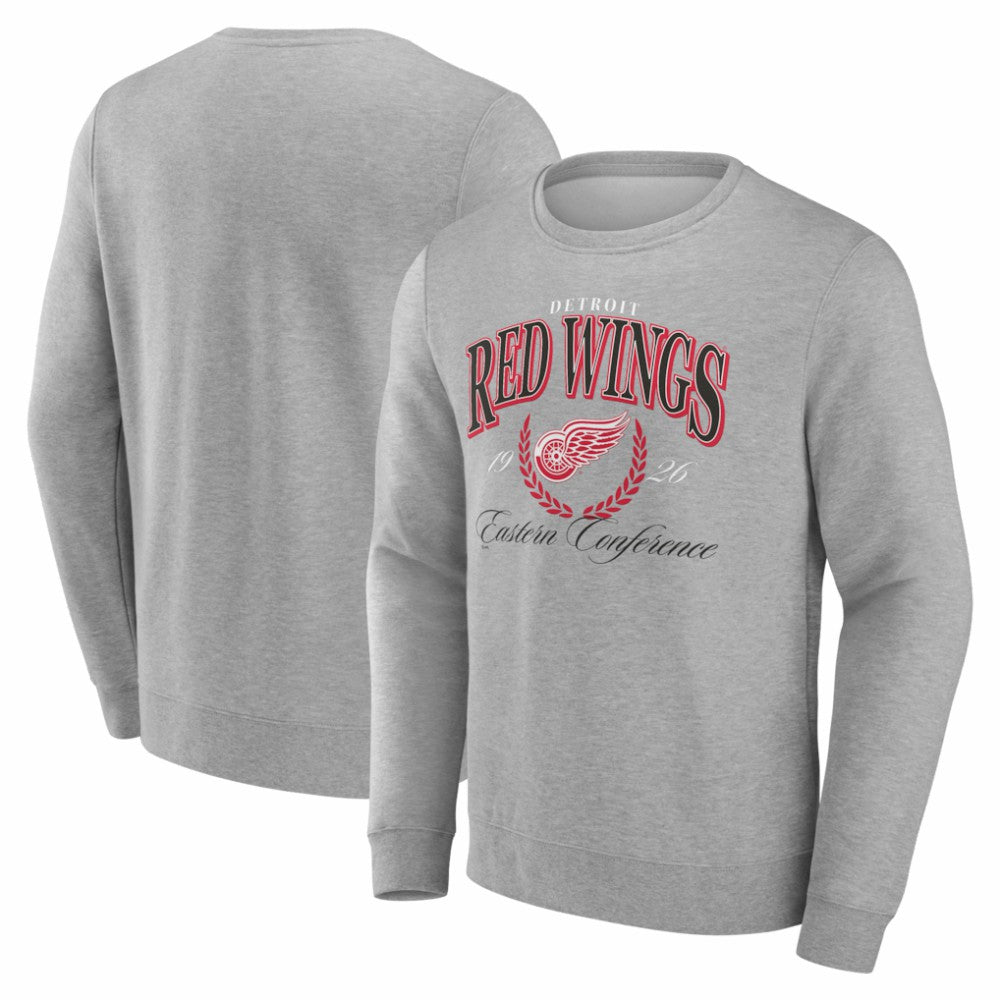 Detroit Red Wings Reign Supreme Pullover Sweatshirt - Gray - NHL 202742518