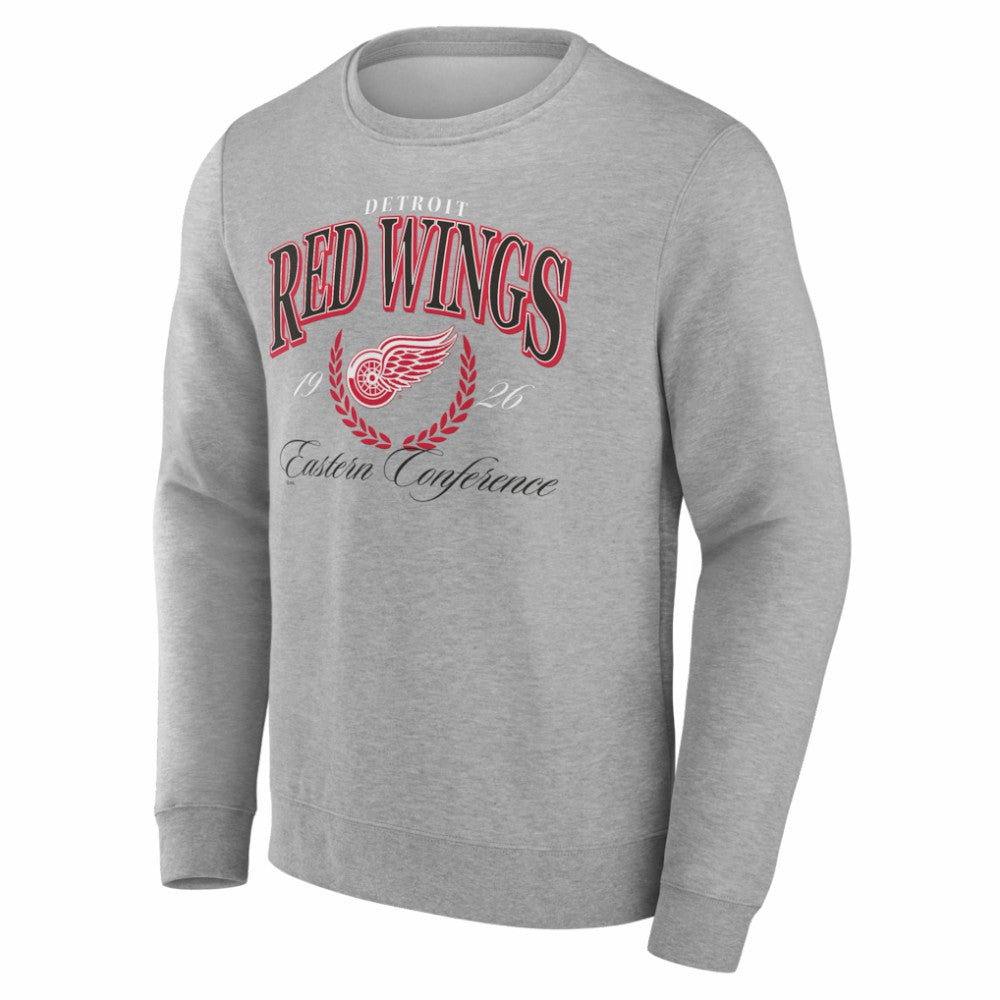 Detroit Red Wings Reign Supreme Pullover Sweatshirt - Gray - NHL 202742518