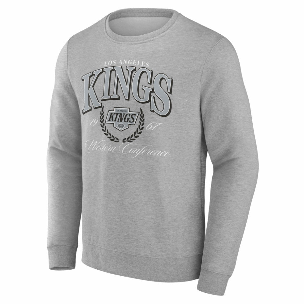 Los Angeles Kings Reign Supreme Pullover Sweatshirt - Gray - NHL 202742536