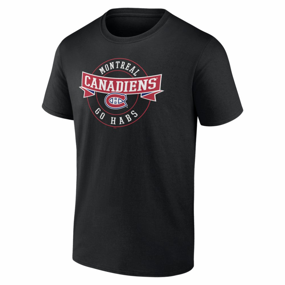 Montreal Canadiens Honor Circle T-Shirt - Black - NHL 202742546