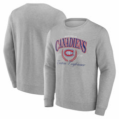 Montreal Canadiens Reign Supreme Pullover Sweatshirt - Gray - NHL 202742547