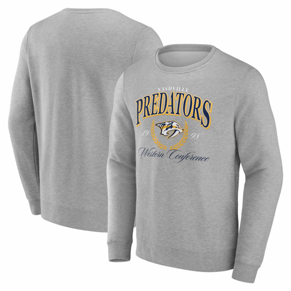 Nashville Predators Reign Supreme Pullover Sweatshirt - Gray - NHL 202742551