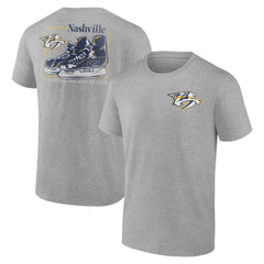 Nashville Predators Glory Skates T-Shirt - Heather Gray - NHL 202742552