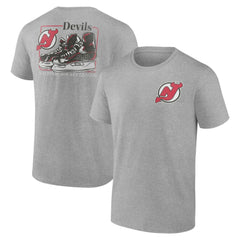 New Jersey Devils Glory Skates T-Shirt - Heather Gray - NHL 202742557