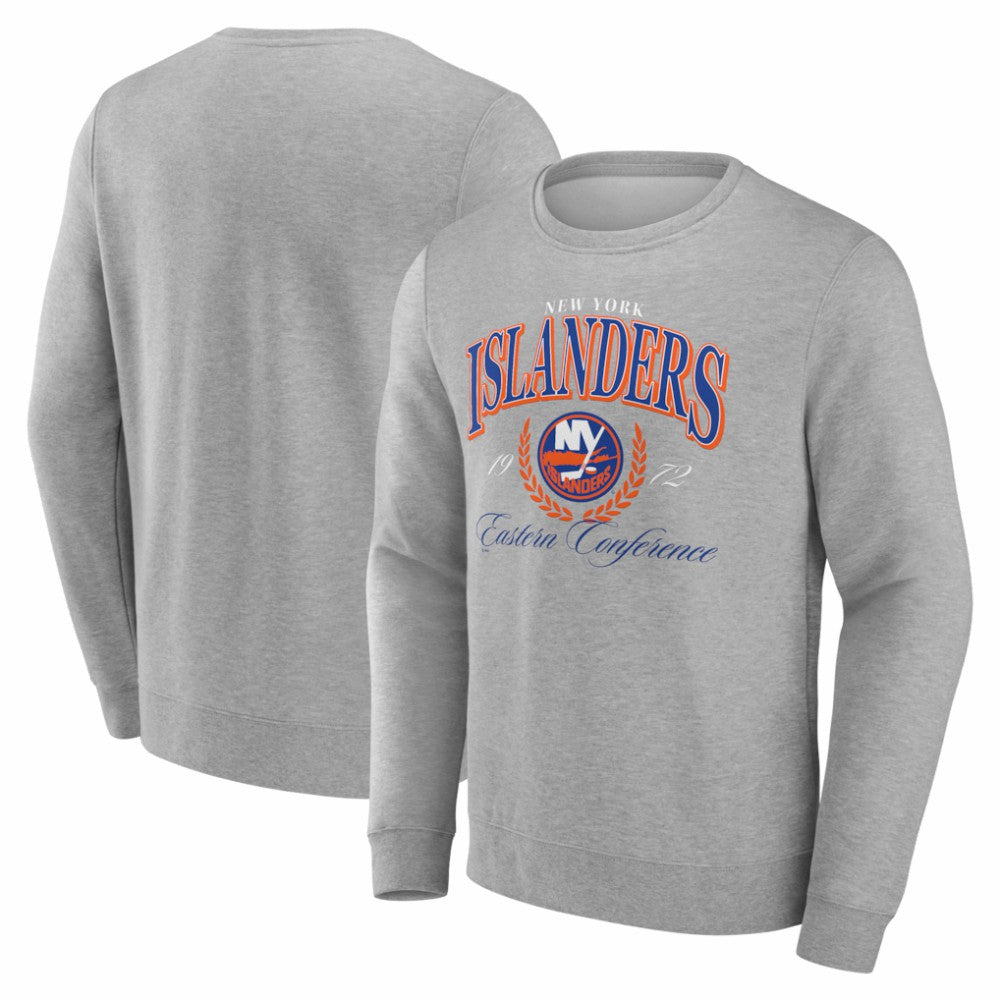 New York Islanders Reign Supreme Pullover Sweatshirt - Gray - NHL 202742562