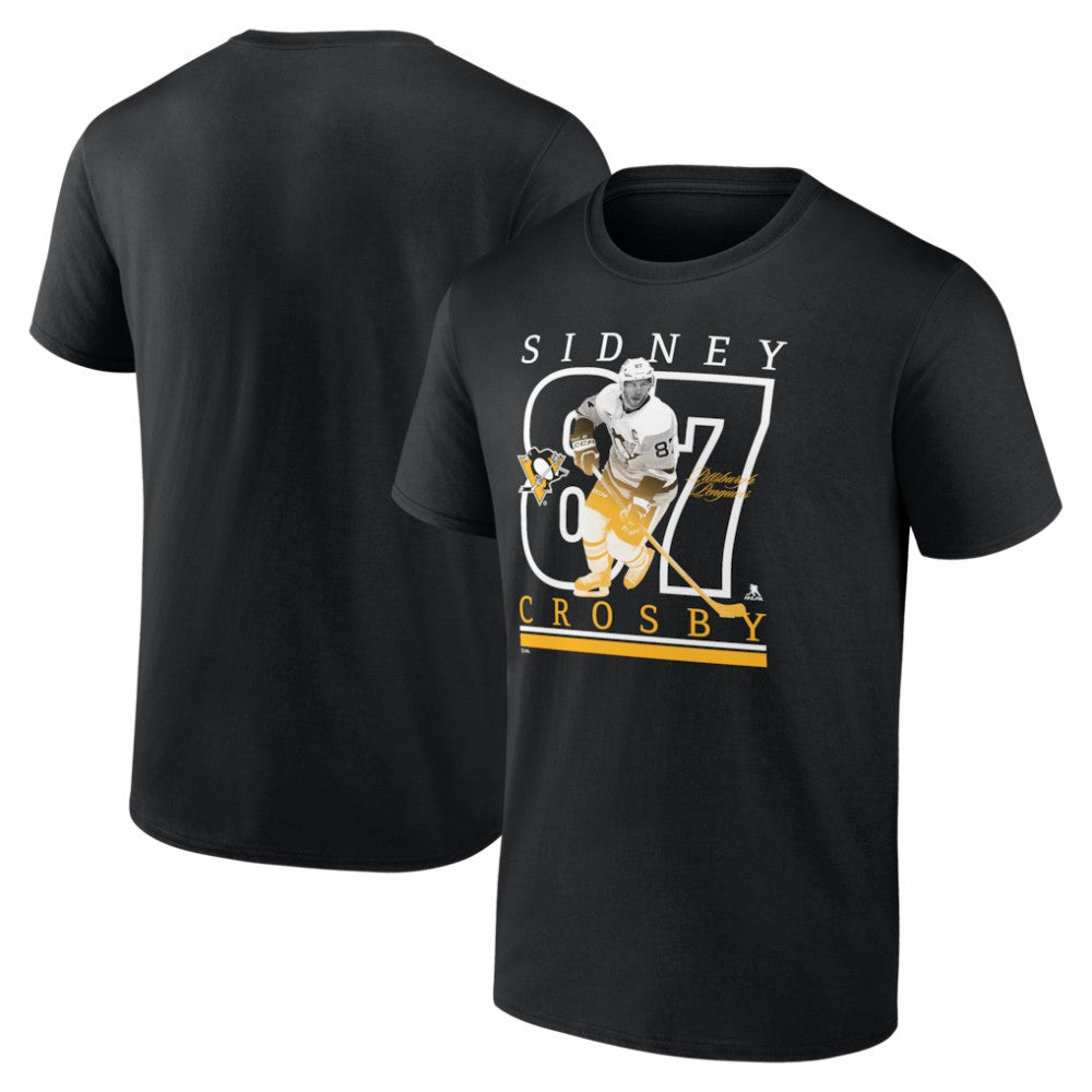 Sidney Crosby Pittsburgh Penguins Player Show T-Shirt - Black - NHL 202742581