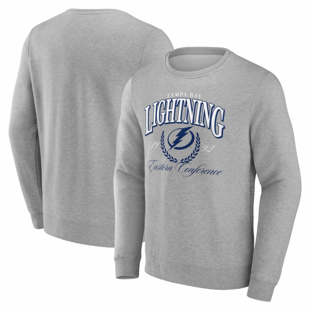 Tampa Bay Lightning Reign Supreme Pullover Sweatshirt - Gray - NHL 202742608