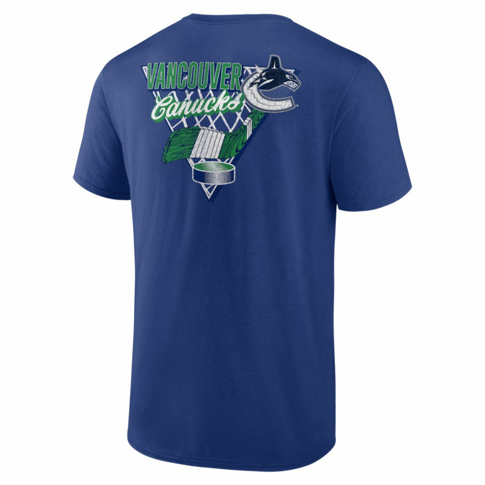 Vancouver Canucks Net Slap T-Shirt - Blue - NHL 202742624