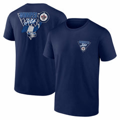 Winnipeg Jets Net Slap T-Shirt - Navy - NHL 202742640