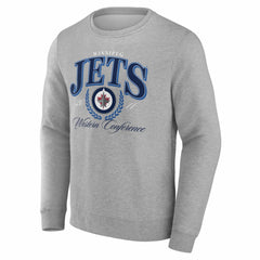 Winnipeg Jets Reign Supreme Pullover Sweatshirt - Gray - NHL 202742643