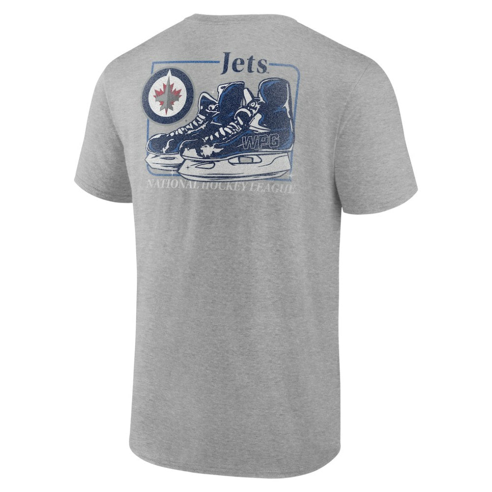 Winnipeg Jets Glory Skates T-Shirt - Heather Gray - NHL 202742644
