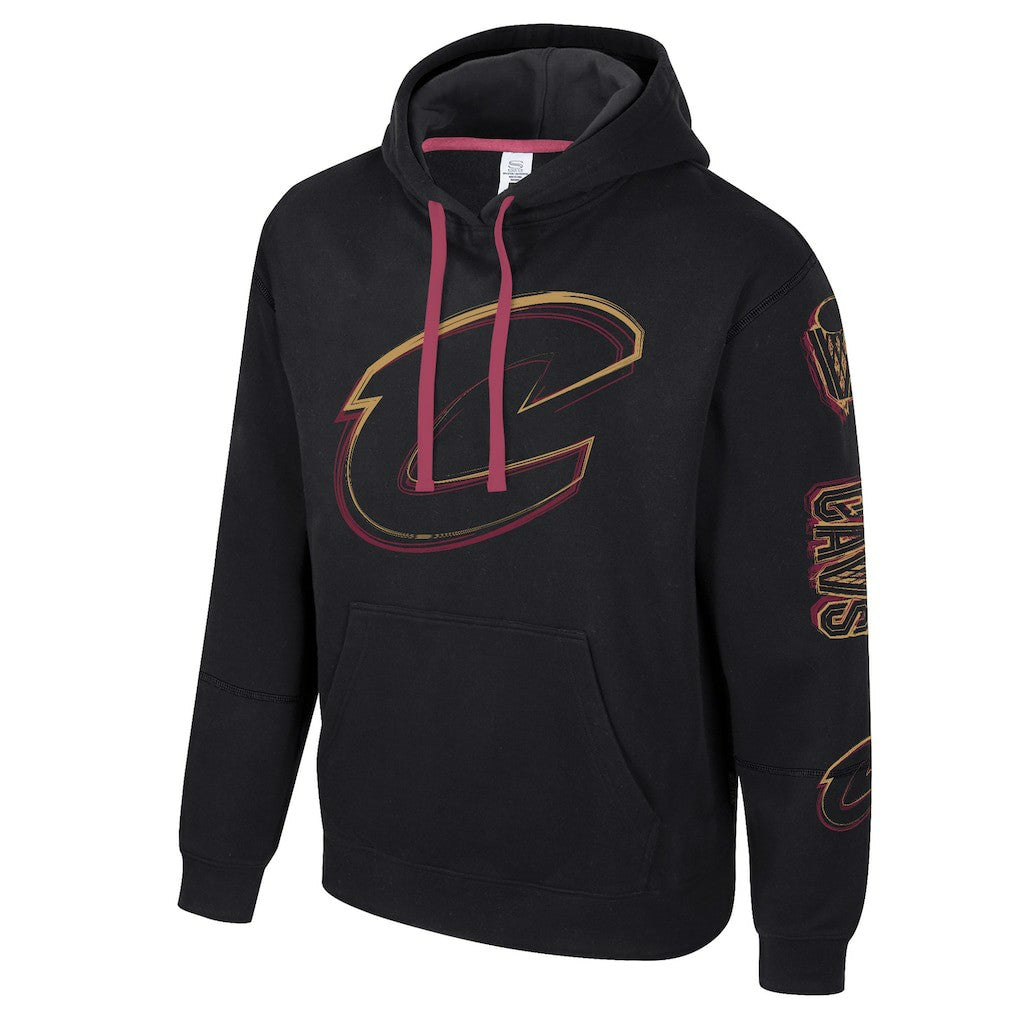 Cleveland Cavaliers Stadium Essentials Unisex Elementized Pullover Hoodie Black