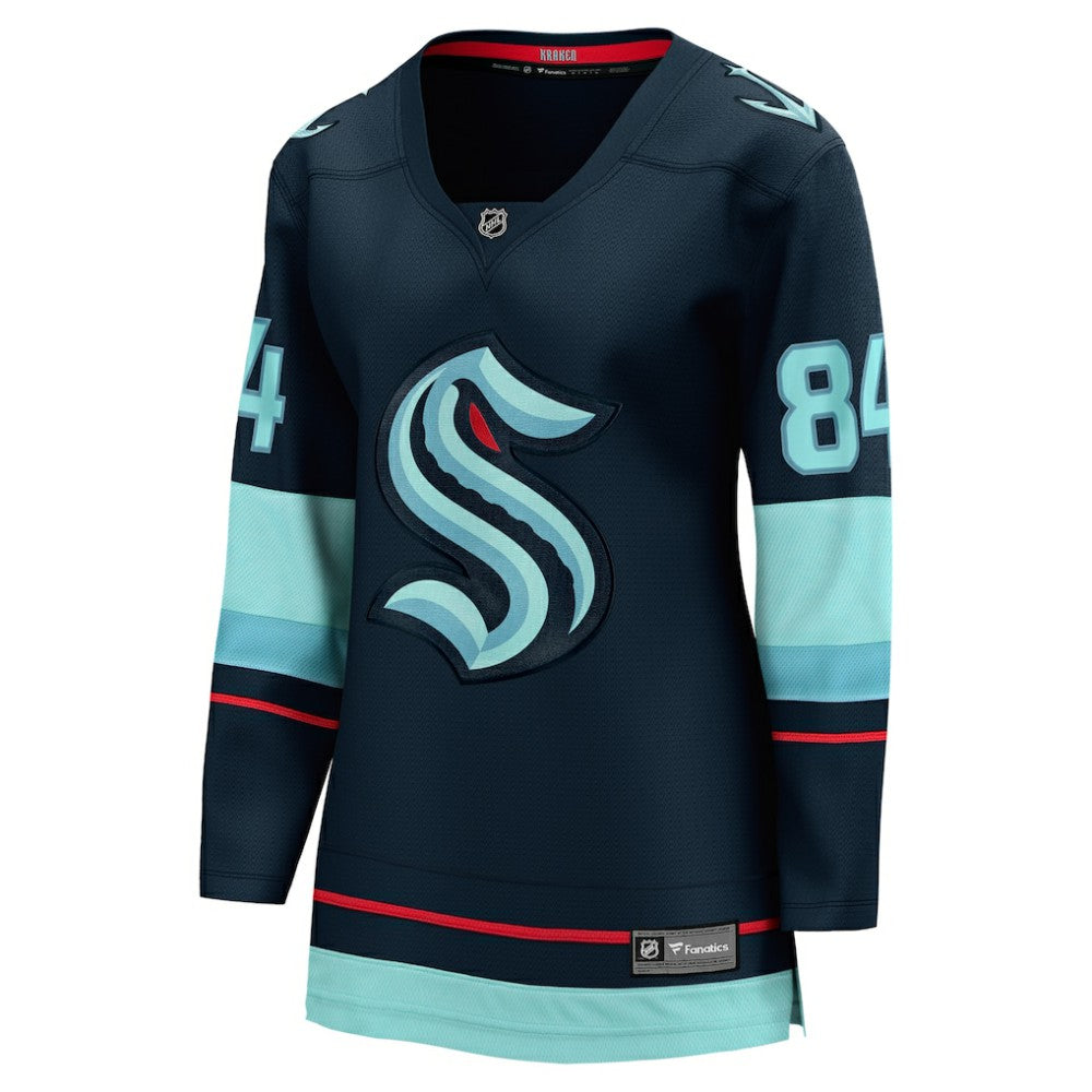 Kaapo Kakko Seattle Kraken Fanatics Women's Home Breakaway Player Jersey - Deep Sea Blue - NHL 202748435