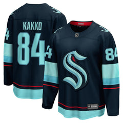 Kaapo Kakko Seattle Kraken Fanatics Home Breakaway Player Jersey - Deep Sea Blue - NHL 202748440