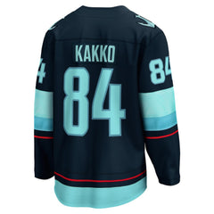 Kaapo Kakko Seattle Kraken Fanatics Home Breakaway Player Jersey - Deep Sea Blue - NHL 202748440