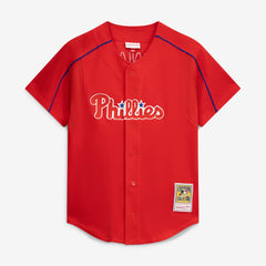 Ryan Howard Philadelphia Phillies Mitchell & Ness Cooperstown Collection Batting Practice Jersey - Red - Mitchell & Ness Sale
