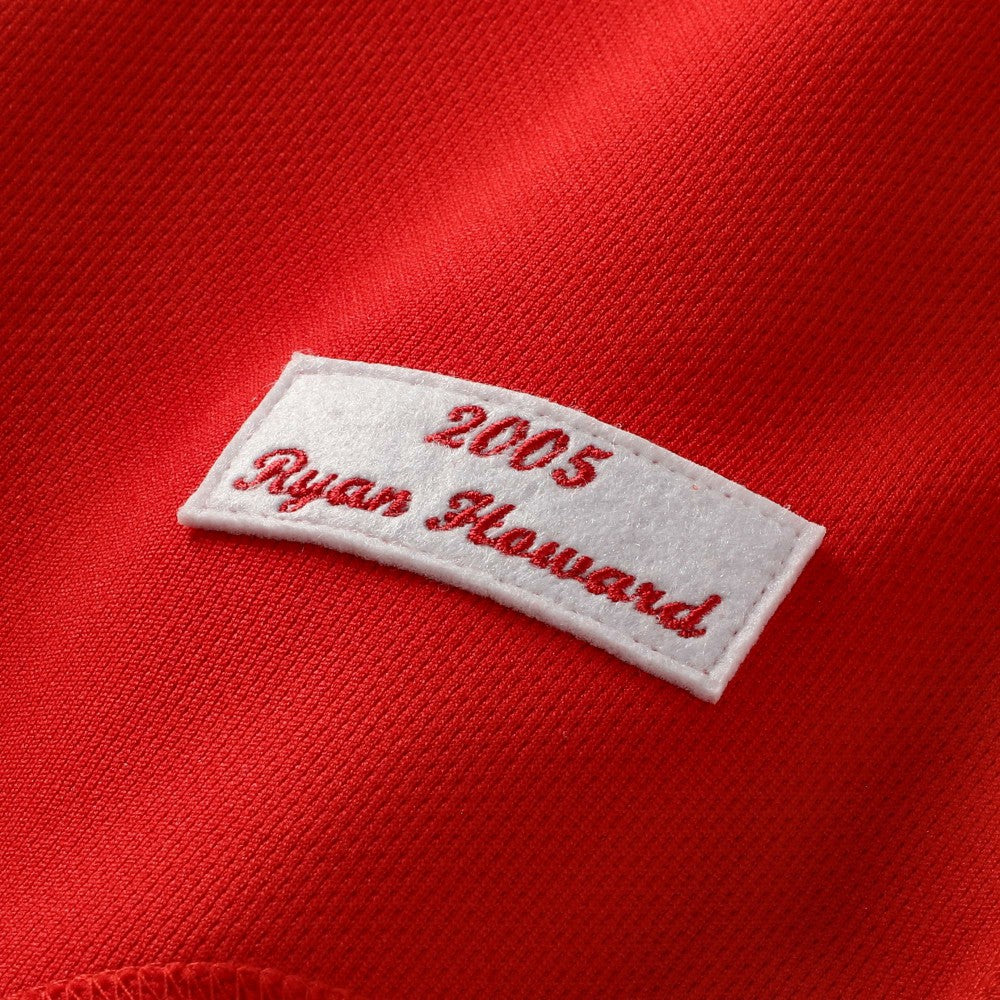 Ryan Howard Philadelphia Phillies Mitchell & Ness Cooperstown Collection Batting Practice Jersey - Red - Mitchell & Ness Sale