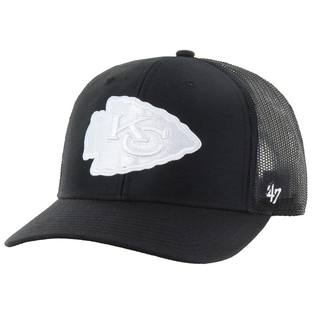 47 brand Kansas City Chiefs '47 Trucker Adjustable Hat Black