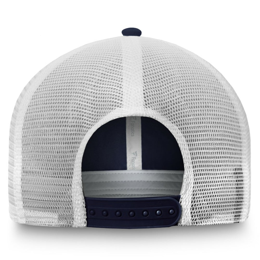 New York Rangers Fanatics Core Primary Logo Trucker Adjustable Hat - Blue/White - NHL 202753524