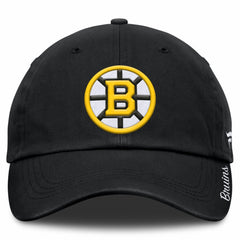 Boston Bruins Fanatics Women's Core Logo Adjustable Hat - Black - NHL 202753717