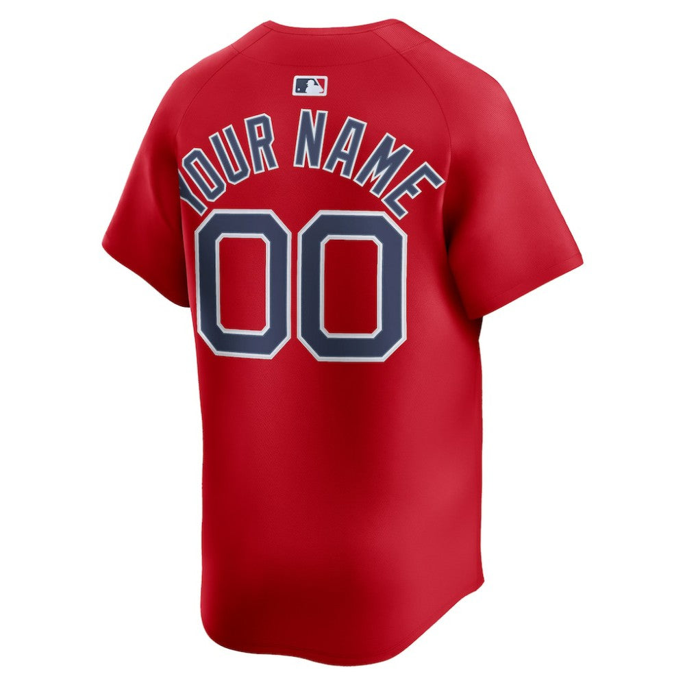 Boston Red Sox Nike Alternate Limited Custom Jersey - Red - Nike on Sale