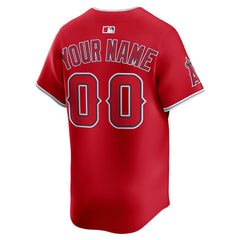 Los Angeles Angels Nike Alternate Limited Custom Jersey - Red - Nike Online
