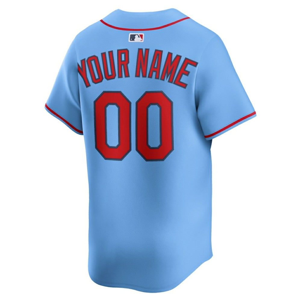 St. Louis Cardinals Nike Alternate Limited Custom Jersey - Light Blue - Nike Discount
