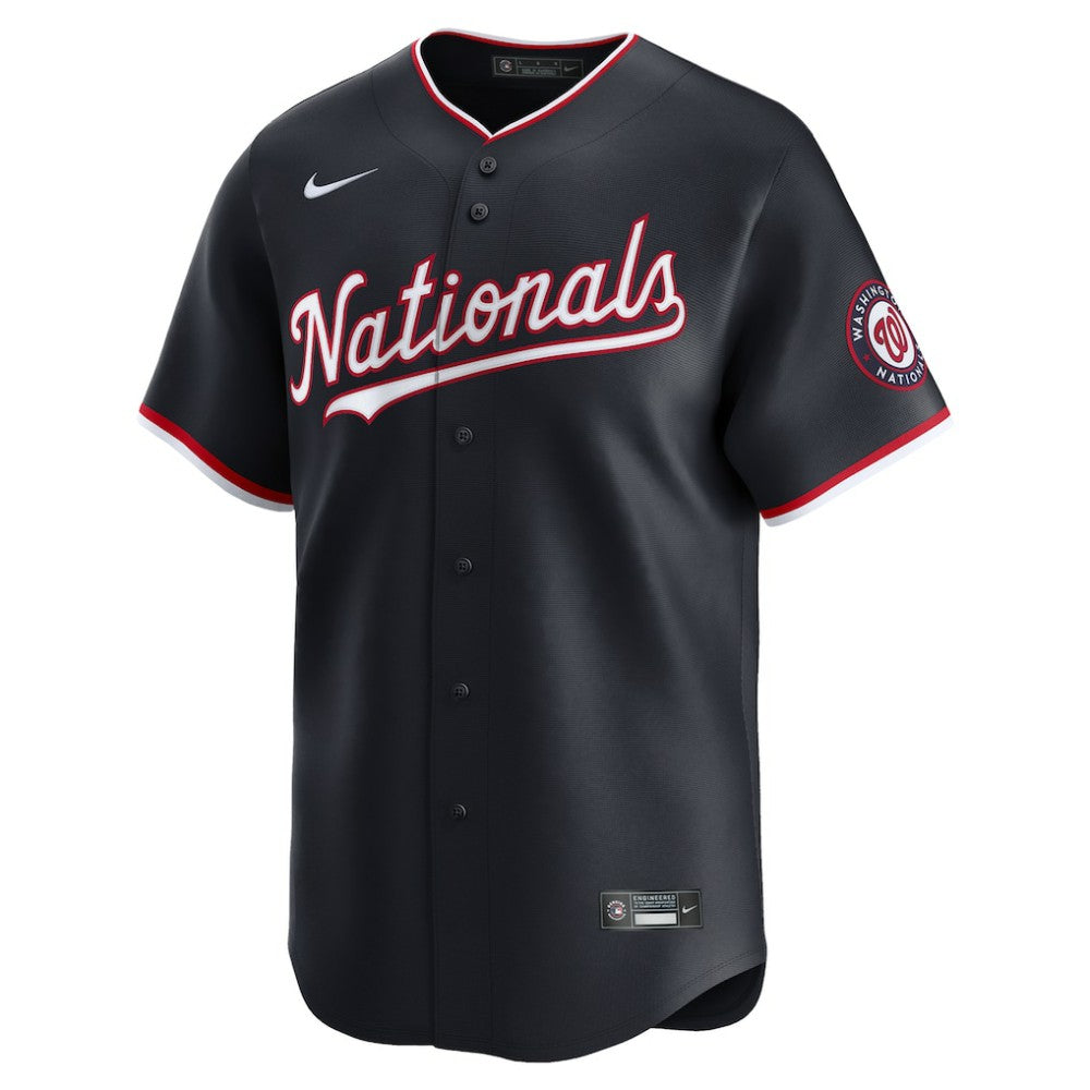 Washington Nationals Nike Alternate Limited Custom Jersey - Navy - Nike on Sale