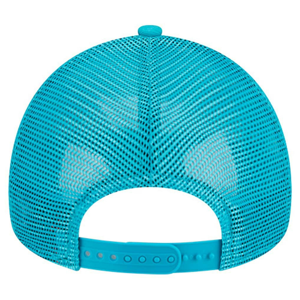 Miami Dolphins New Era Youth Main A-Frame 9FORTY Adjustable Hat Aqua