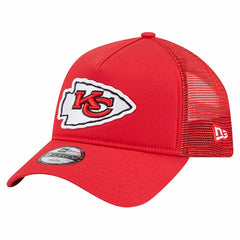 Kansas City Chiefs New Era Preschool Main A-Frame 9FORTY Adjustable Hat Red