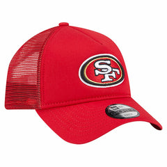 San Francisco 49ers New Era Preschool Main A-Frame 9FORTY Adjustable Hat Scarlet
