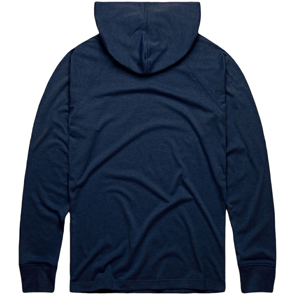 Detroit Tigers Homage Lightweight Raglan Tri-Blend Pullover Hoodie - Navy - MLB on Sale