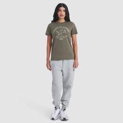 Nike Detroit Lions Women's 2025 Salute to Service Sideline T-Shirt Olive