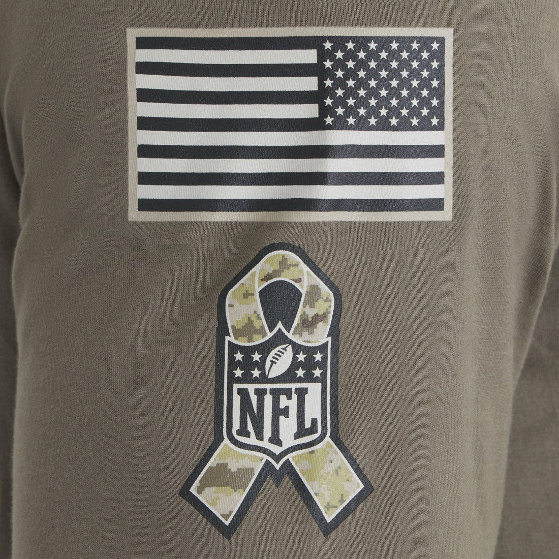 Nike Detroit Lions Women's 2025 Salute to Service Sideline T-Shirt Olive